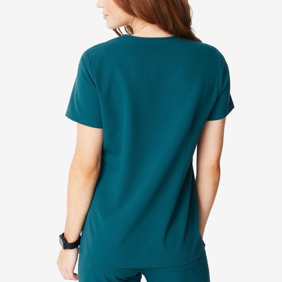 Figs Caribbean Blue Scrub Set - Picture 3 of 5